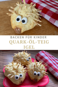  Igel aus Quark-Öl-Teig