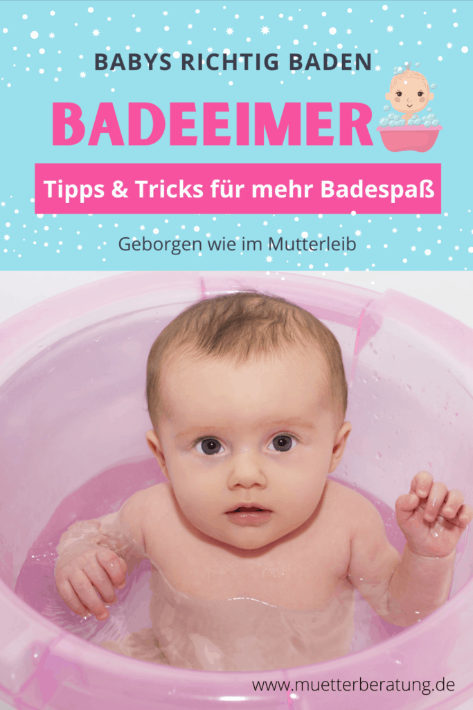 Badeeimer: Entspanntes Badevergnügen für das Baby