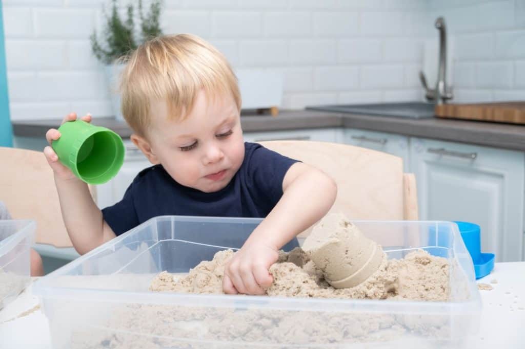 Kinetic Sand Mini-Schloss - Magischer Spielsand In Aubergine