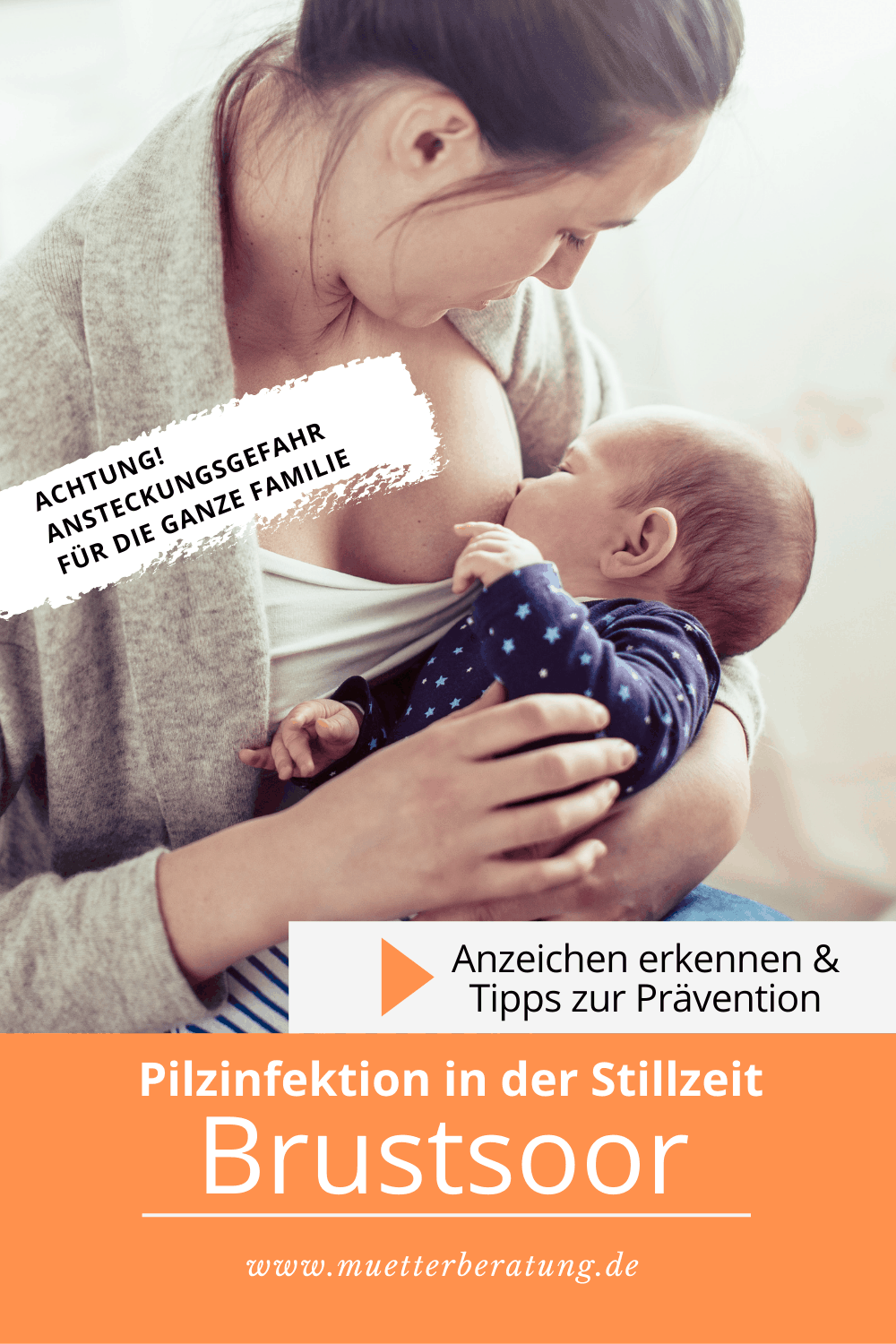 Brustsoor: Symptome & Behandlung von Soor beim Stillen